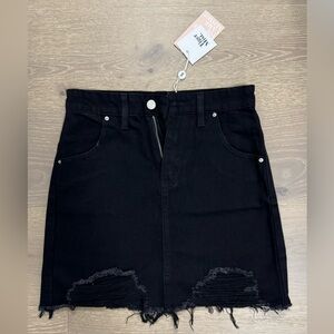 BOGO TIGER MIST NIKITA DENIM SKIRT